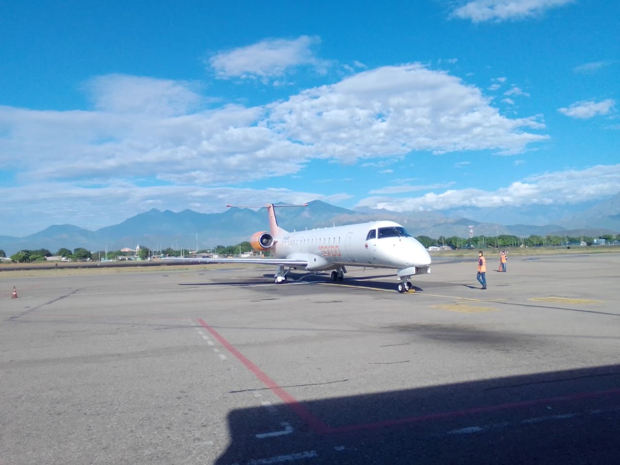 Aterrizó en Valledupar nuevo vuelo de la Aerolínea Sarpa procedente de Medellín